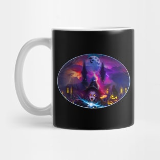 Spell- Casting Witch-Halloween Mug